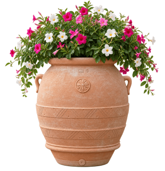 Preview: Großer Terracotta-Krug aus Impruneta – Ø 83 cm, Höhe 95 cm